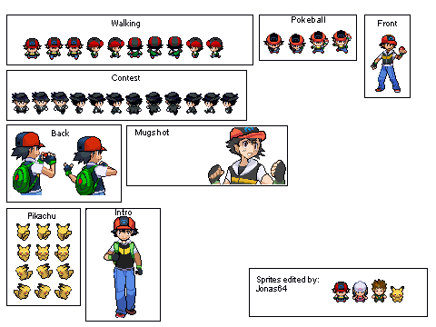 All Pokemon Sprite Sheet