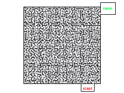 Impossible Maze Solution on Scratch