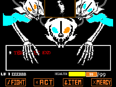 Undertale Fanmade Battle: OMEGA SANS remix on Scratch